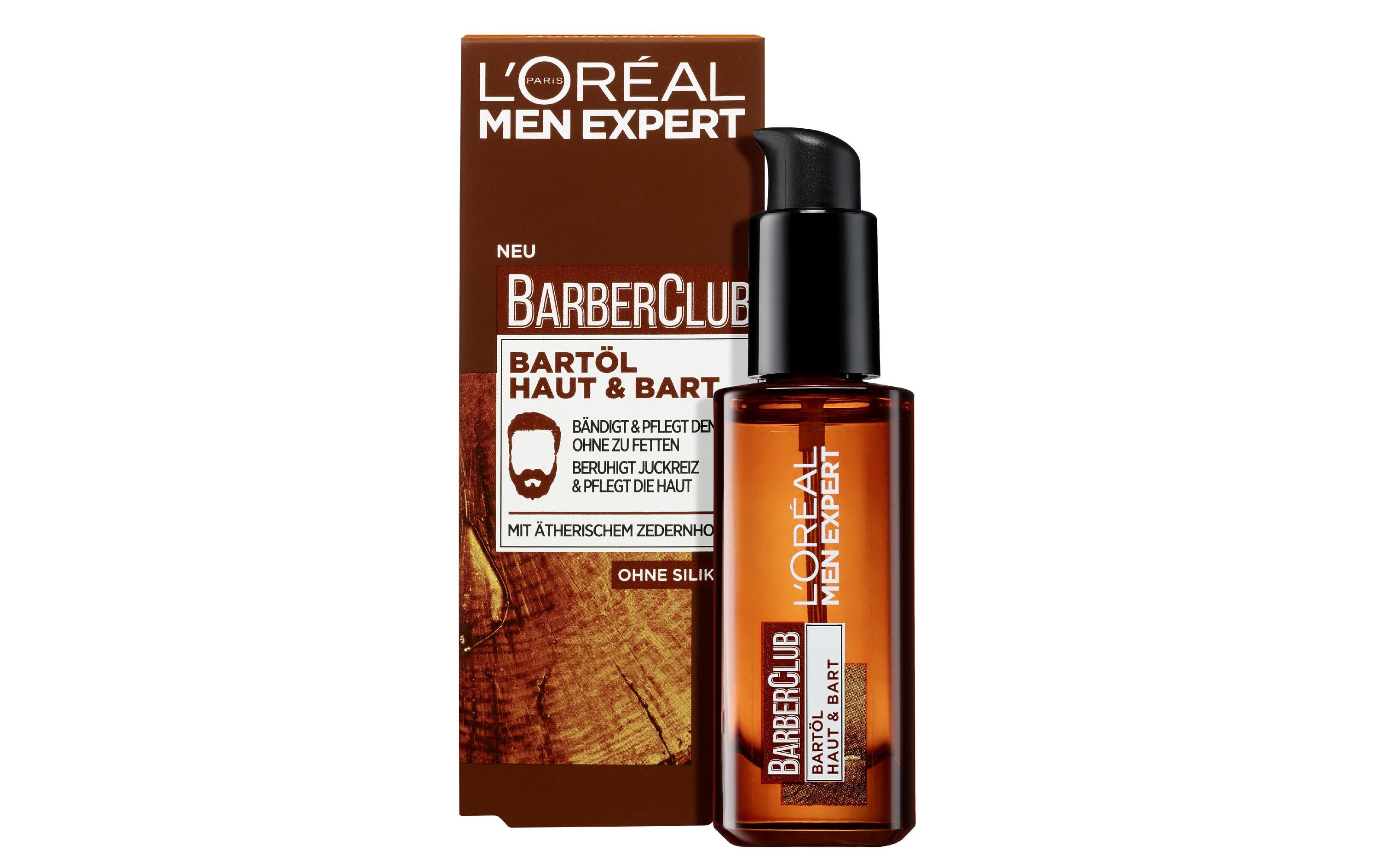 Barber Club Bartöl 30 mlPflegendes Öl, welches den Bart bändigt und kräftigt