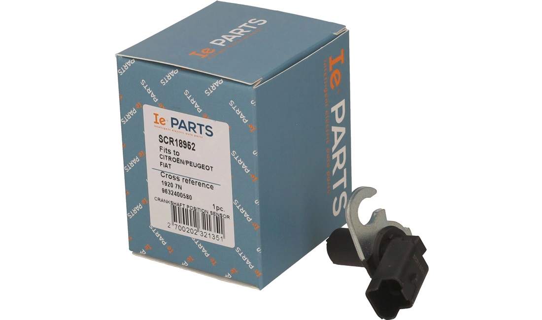 Impulsensor, krumtapaksel