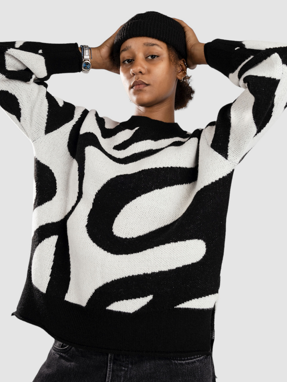 24 Colours 41173B Pullover black