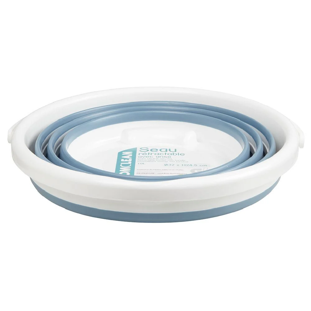 Seau rétractable 10L