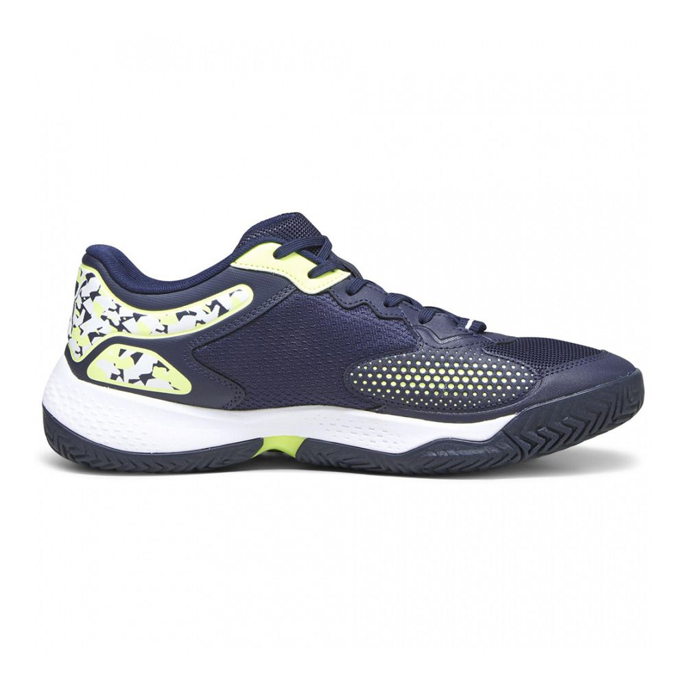 Puma SOLARCOURT RCT - Chaussures de padel Homme puma navy/fast yellow/puma white