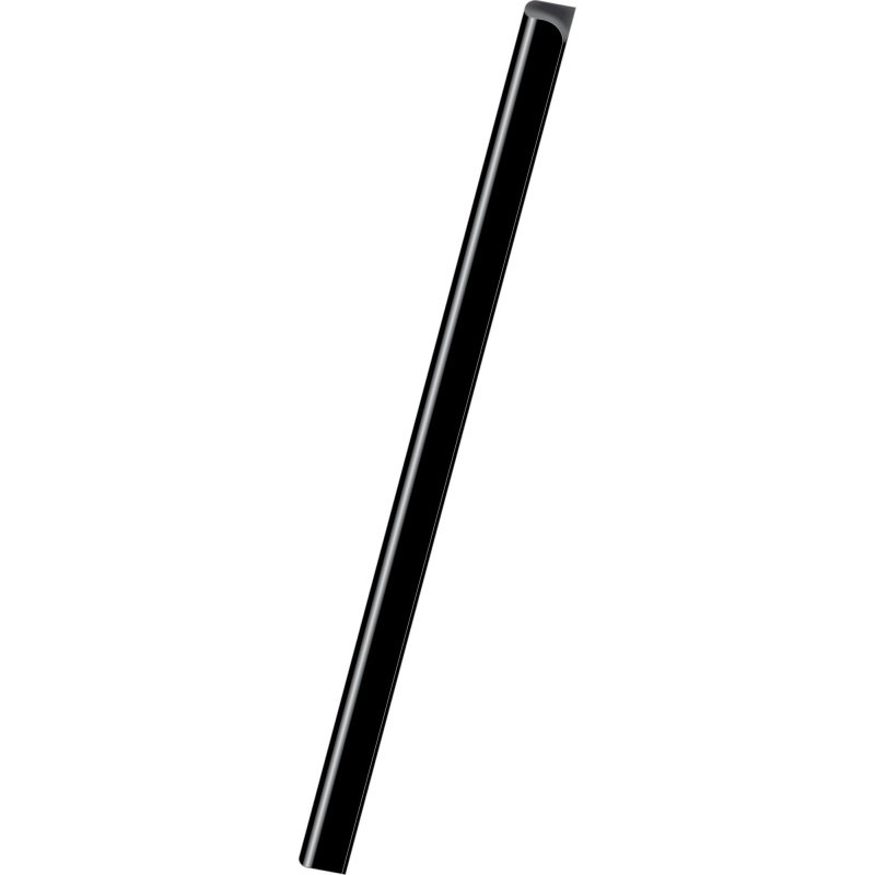 Baguette reliure manuelle Exacompta Serodo® 12 mm noire - Paquet de 25