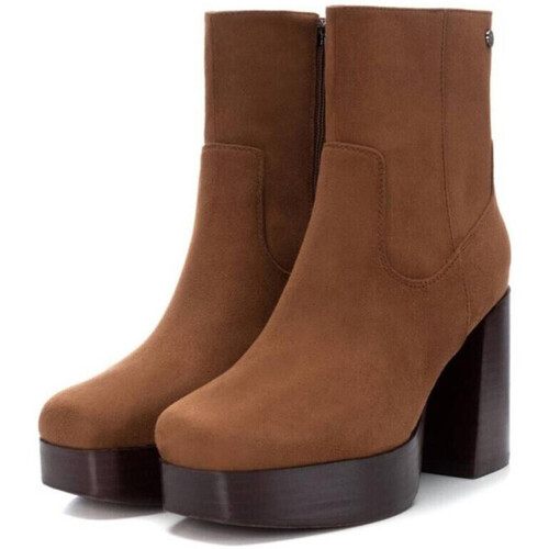 Xti - Botín tacón -142188 camel para mujer Otros
