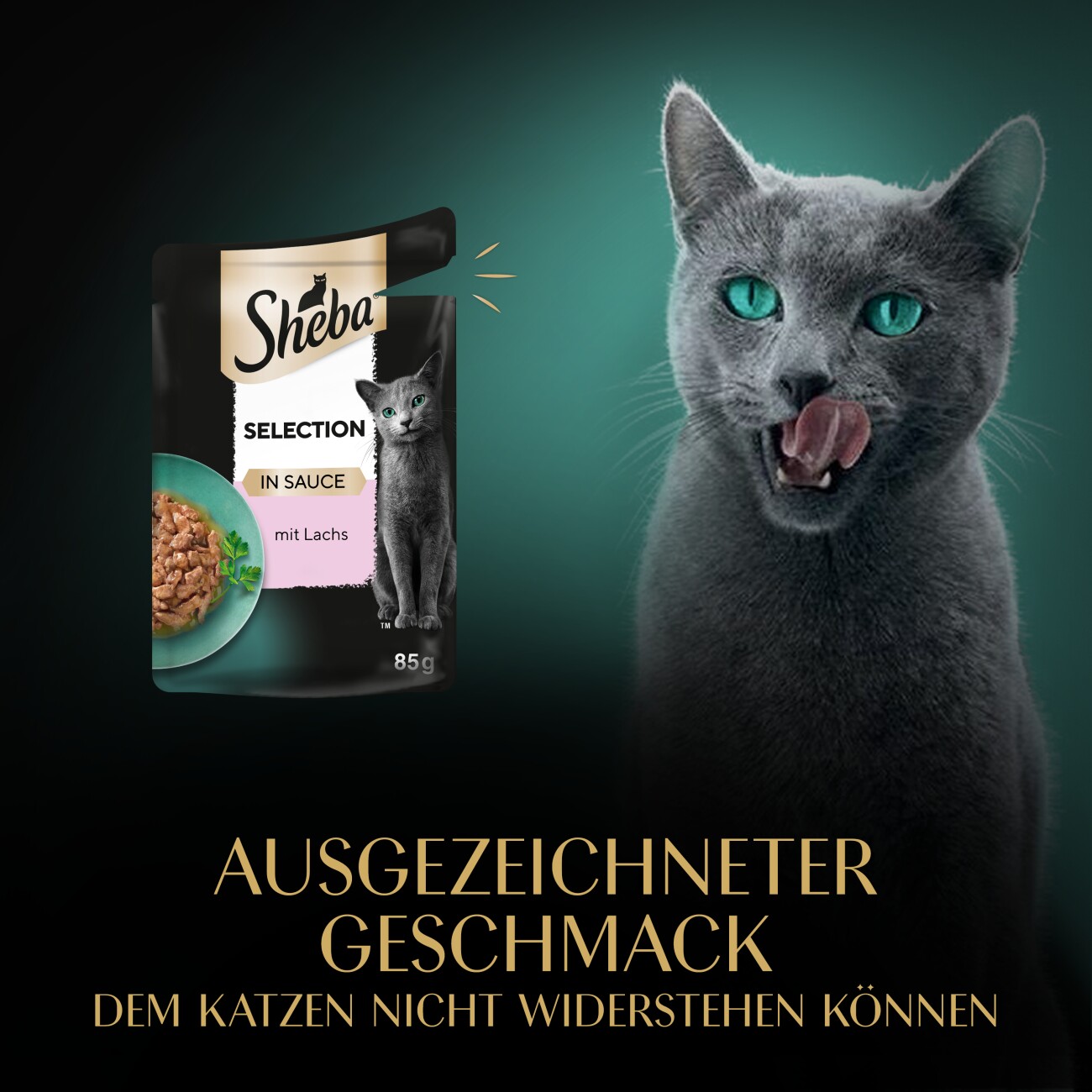 Sheba Selection in Sauce 28x85 g Lachs