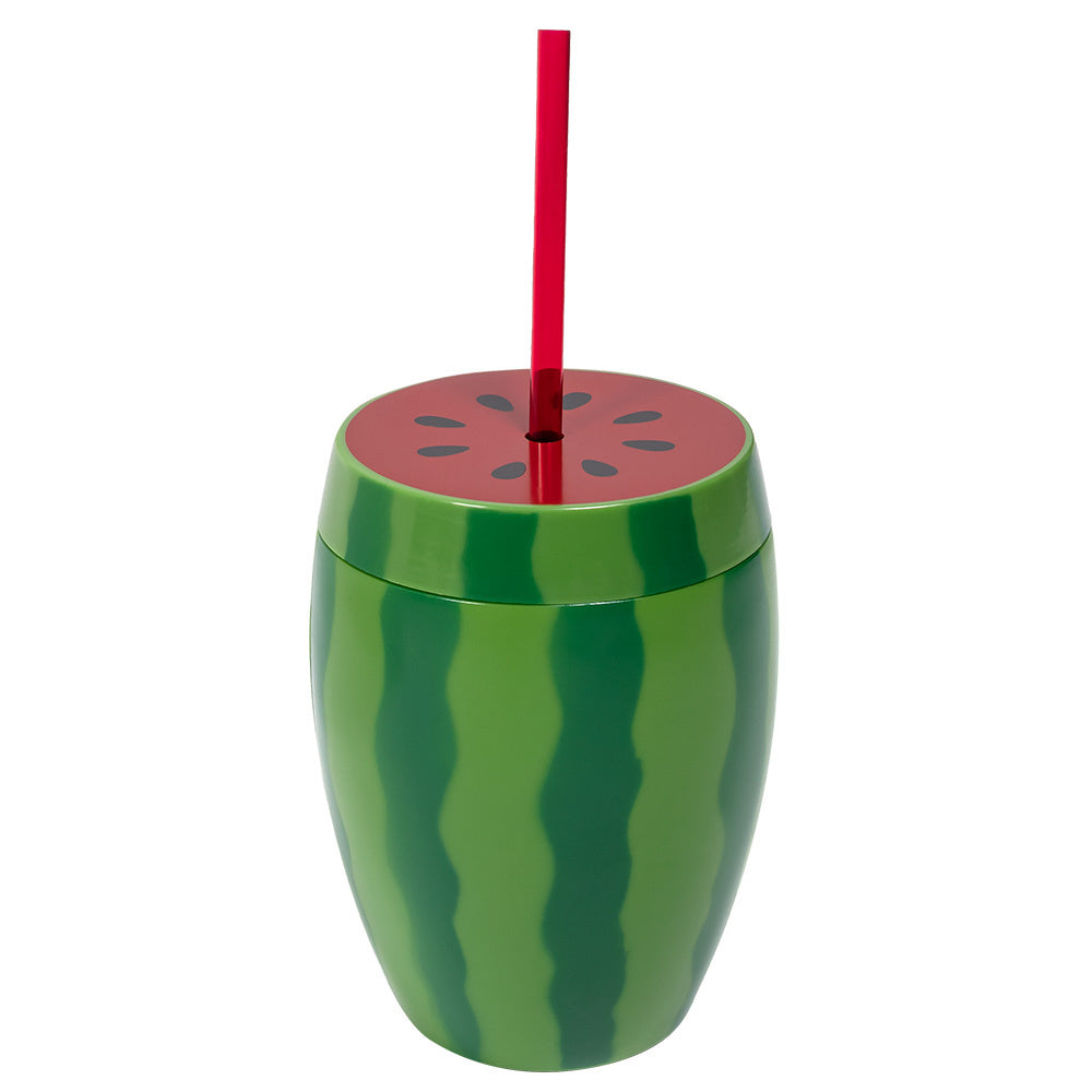 Beker Met Rietje Watermeloen