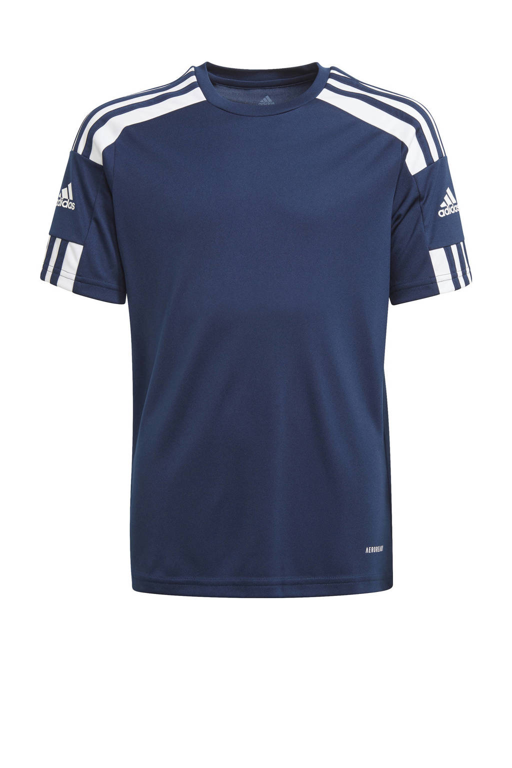 adidas Junior voetbalshirt Squad 21 donkerblauw