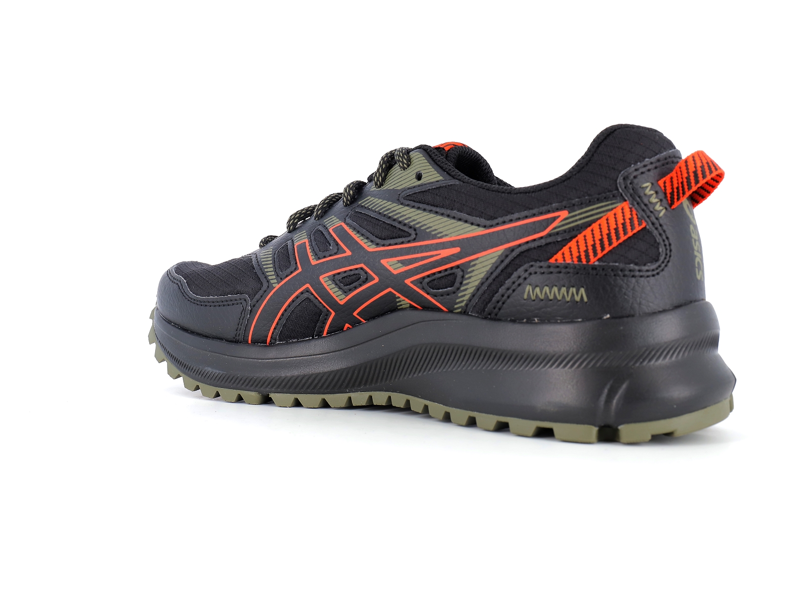 Asics-TRAIL SCOUT 2 Matières combinées Noir Rouge