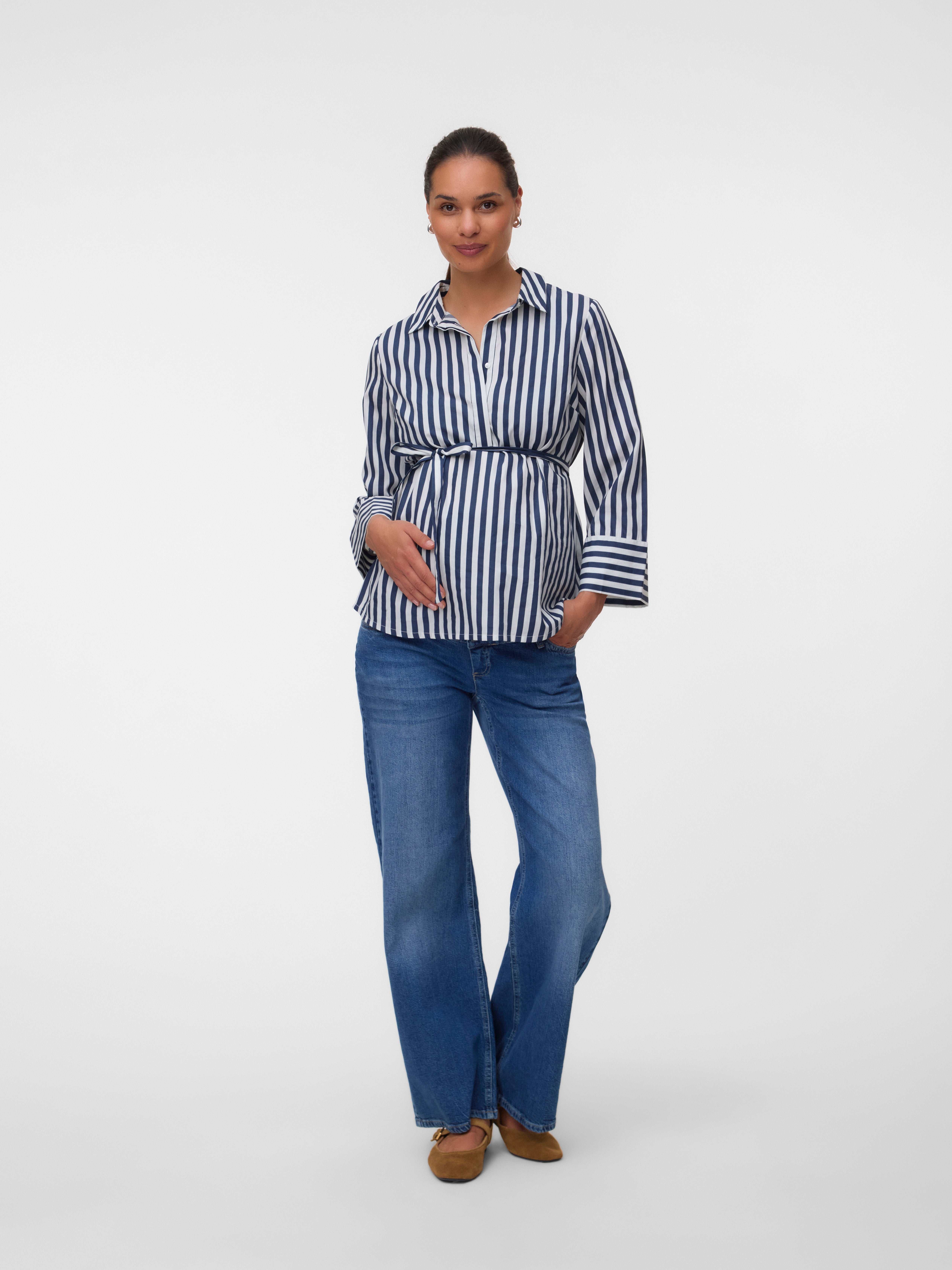 Regular fit Overhemd kraag Top