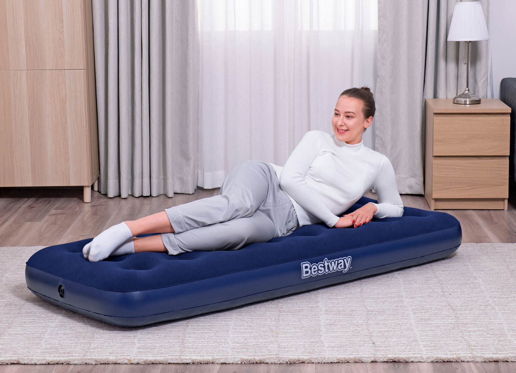 Bestway #67000 Single-Luftbett 185x76x22cm