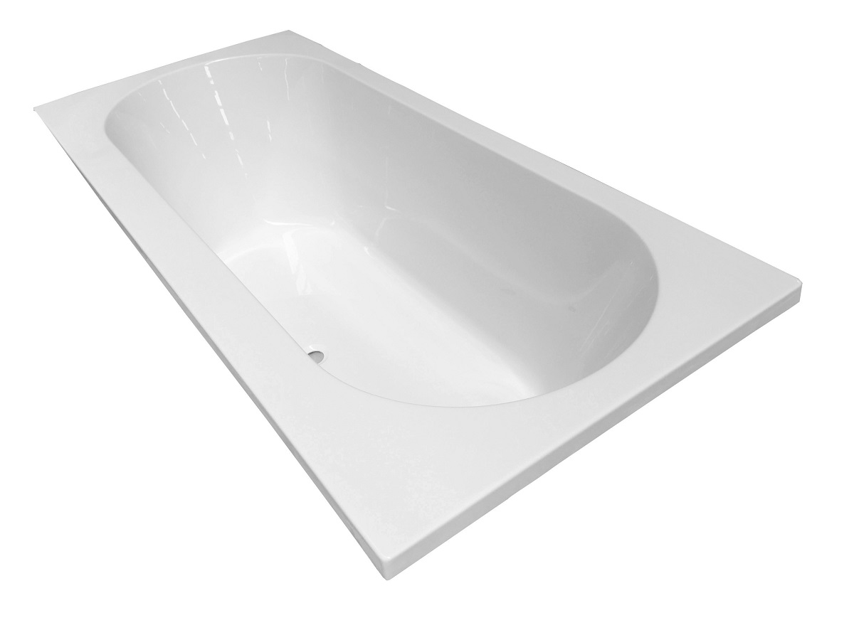 Mueller Porto Duo inbouw ligbad 180x80cm mat wit