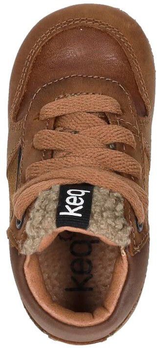 Keq Jongens Baby schoentjes cognac