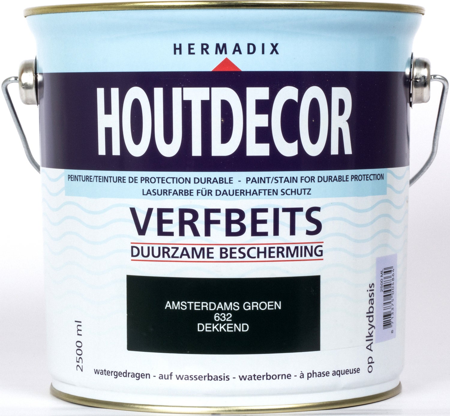 Hermadix Houtdecor Amsterdams groen 2,5 l