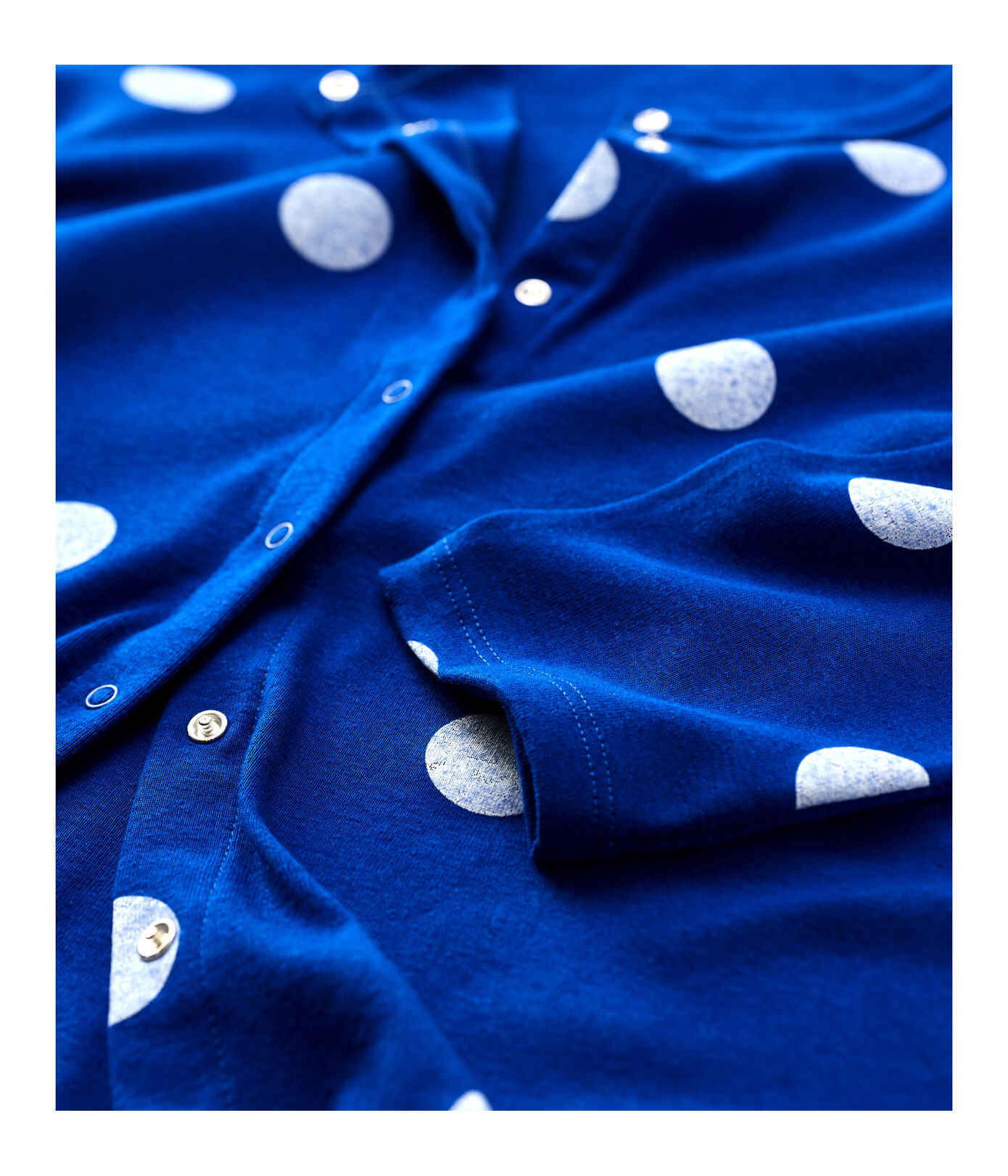 Cardigan en coton/lin imprimé Femme