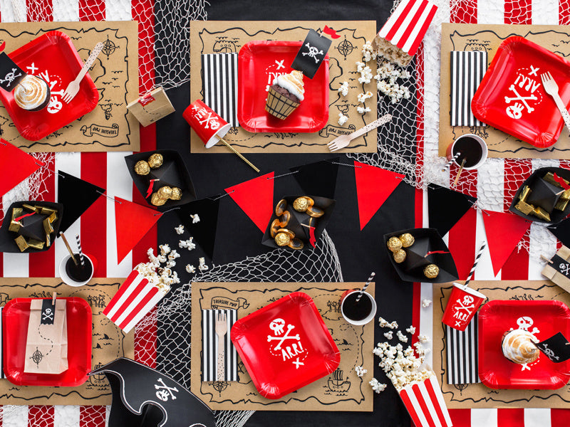 Popcorn Bakjes 12,5cm 6st