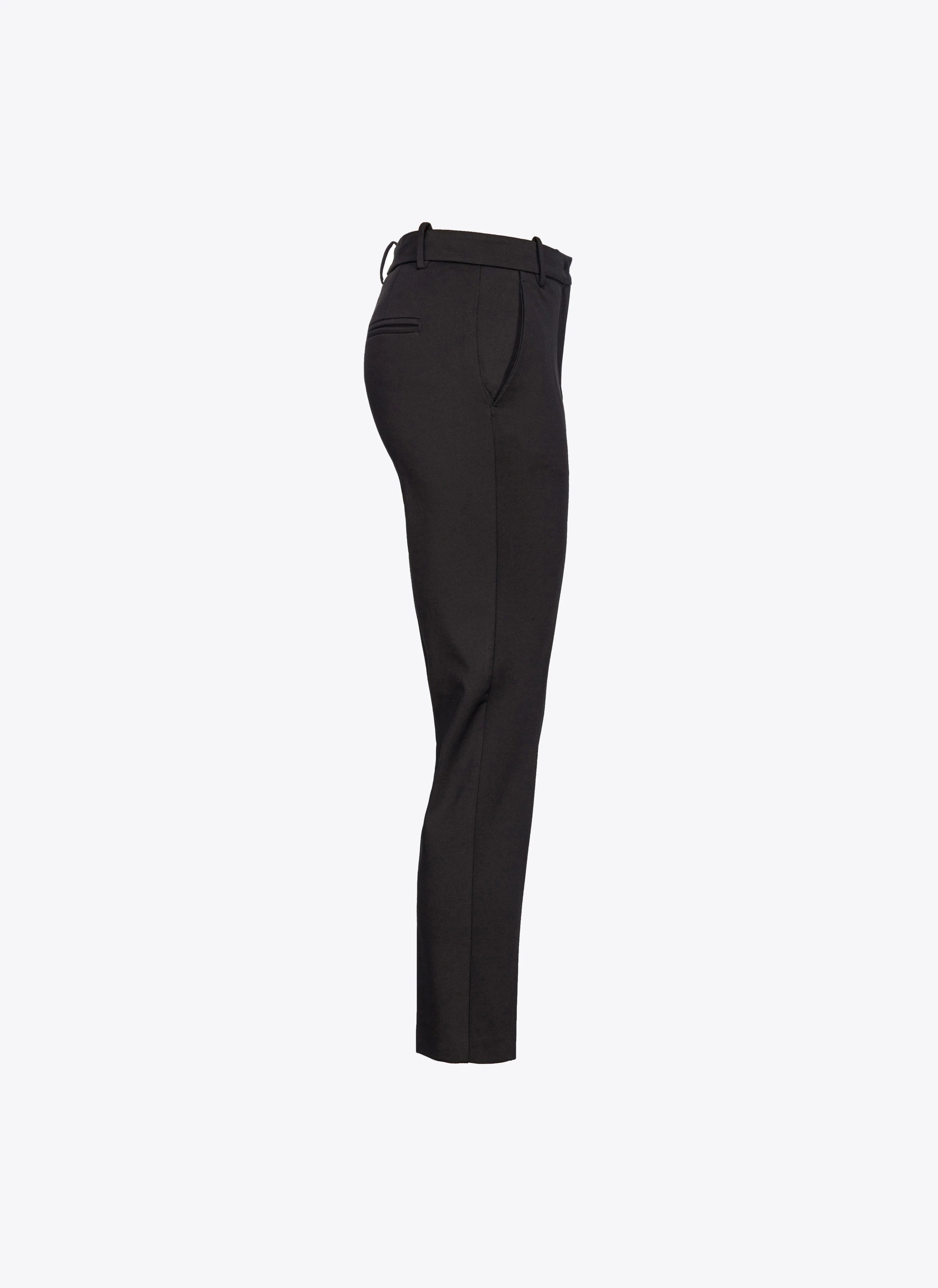 Pantalon cigarette | Noir