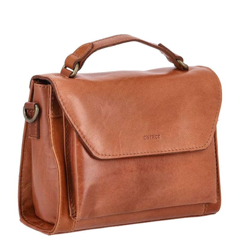 DSTRCT Alba Crossbody Handbag Bag Cognac