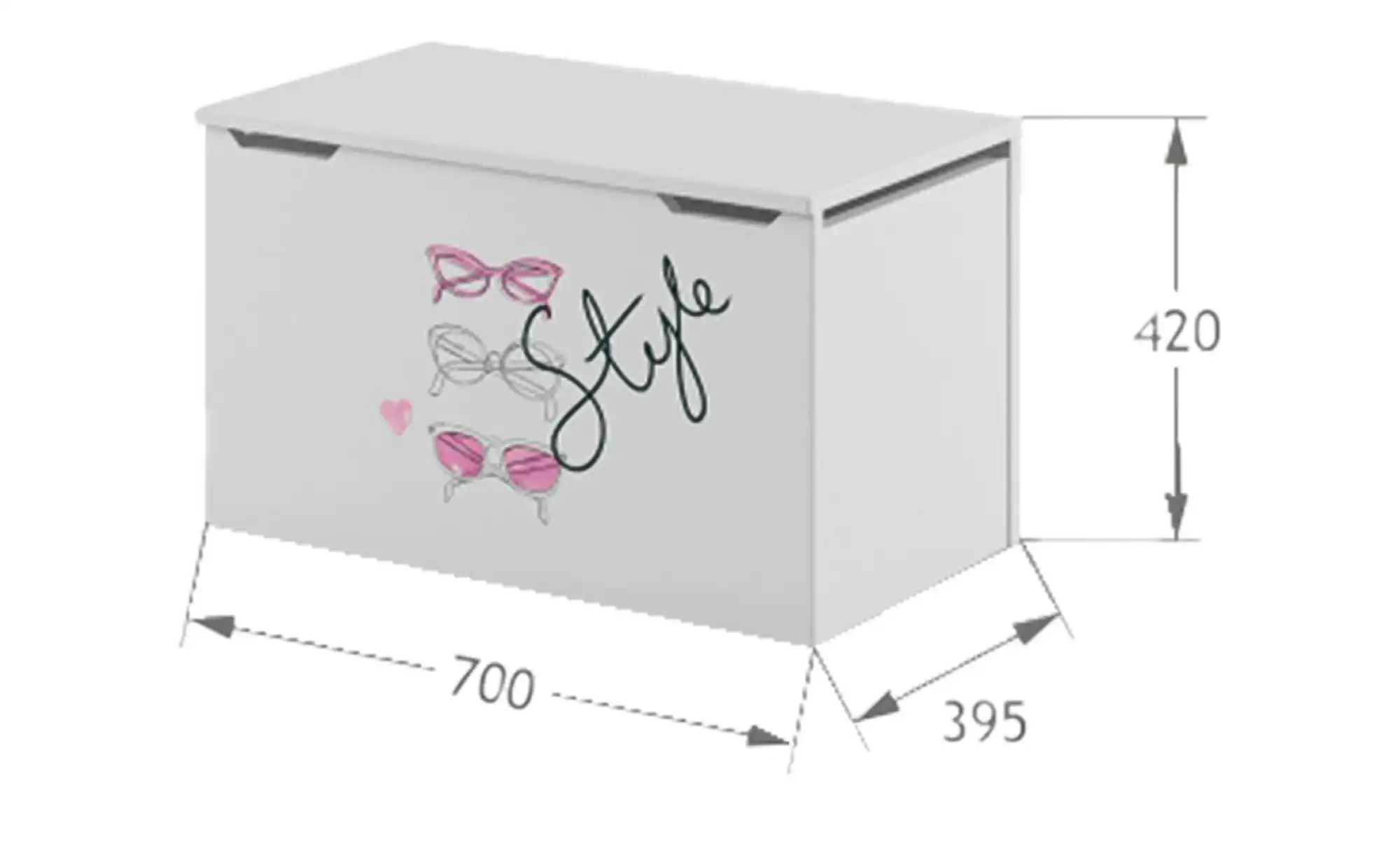 Truhe Fashion Pink