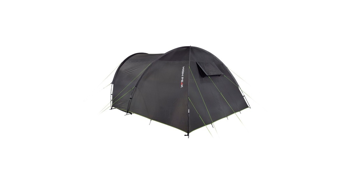 High PeakSamos 5 tent  (Donkergrijs/groen)