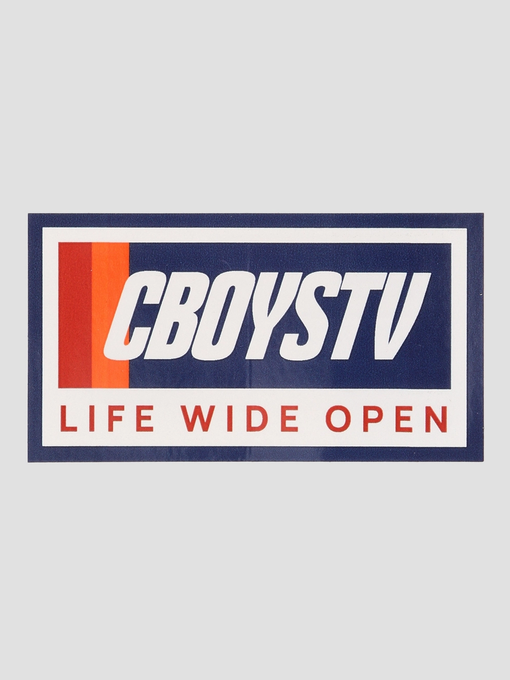CBoysTV Logo Sticker assorted