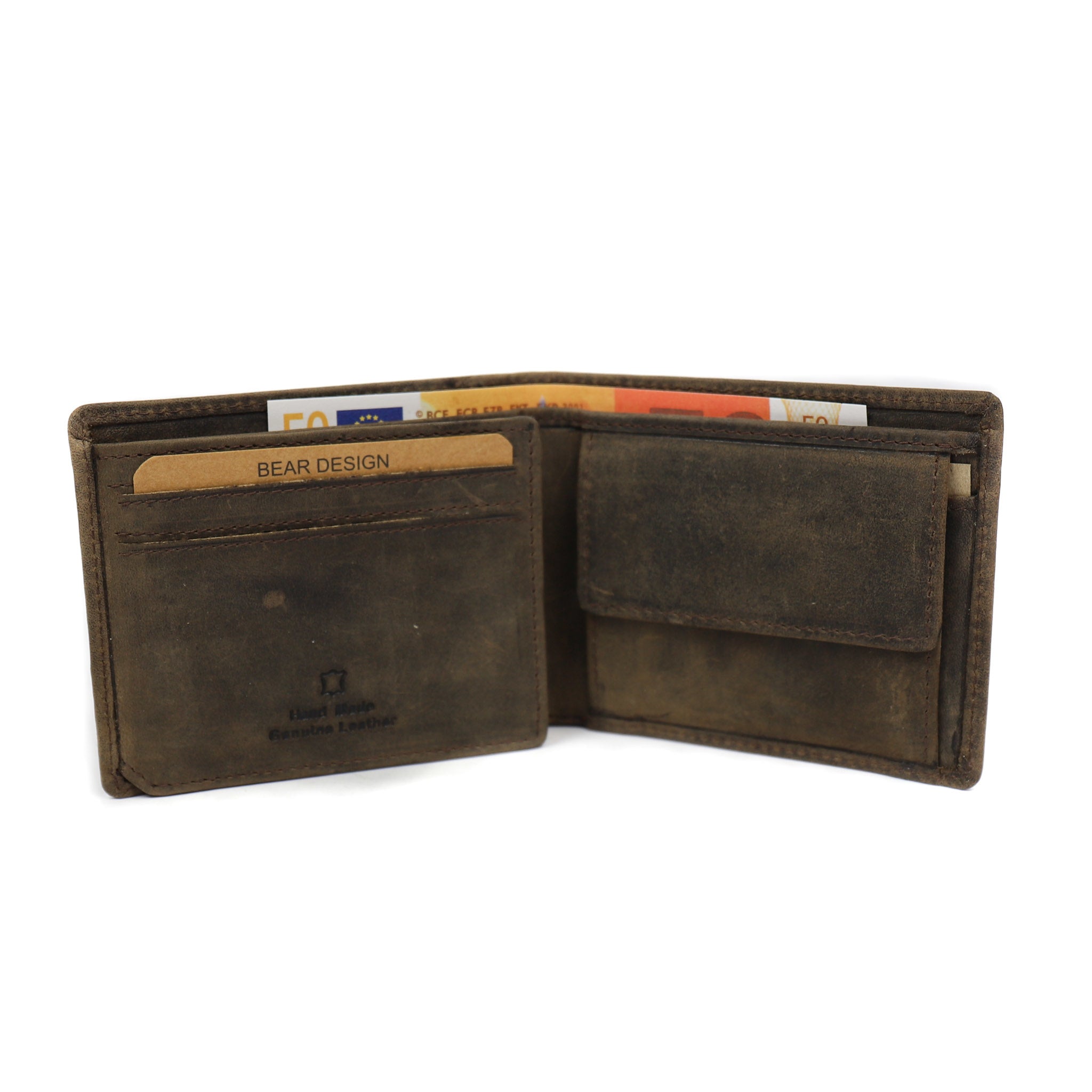 Billfold 'Lucas' bruin Bruin