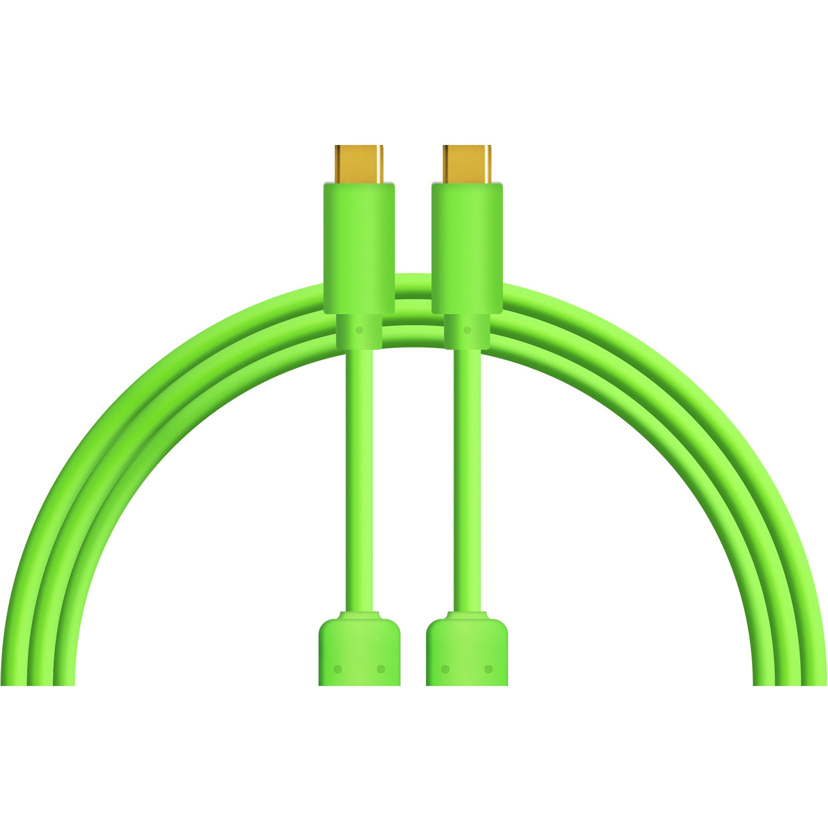 DJ TechTools Chroma Cables USB-C naar USB-C 1 meter (groen)