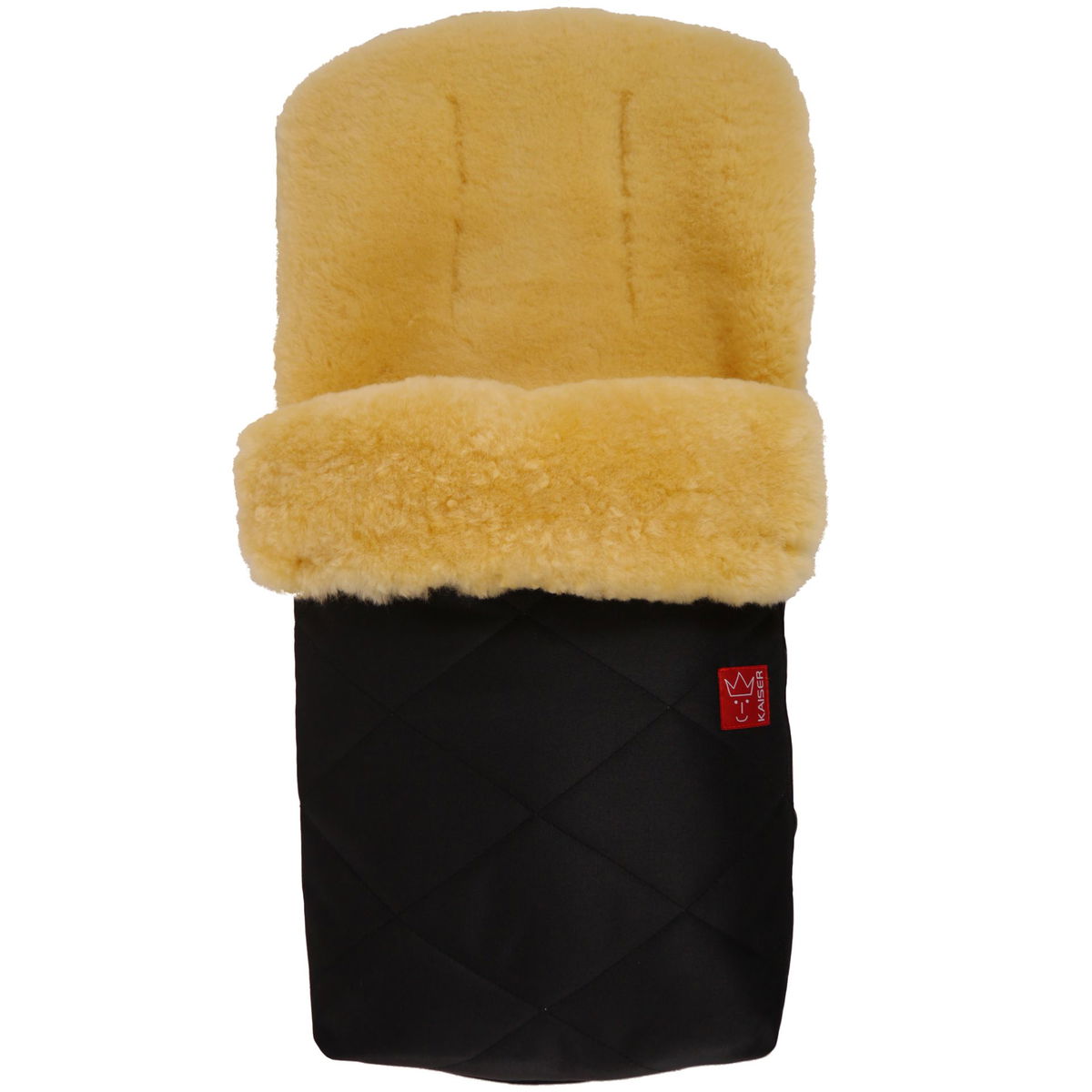 KaiserKaiser   Natura Lammfell Fusssack black