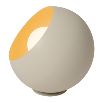 Lucide tafellamp Doredos Ø20cm beige