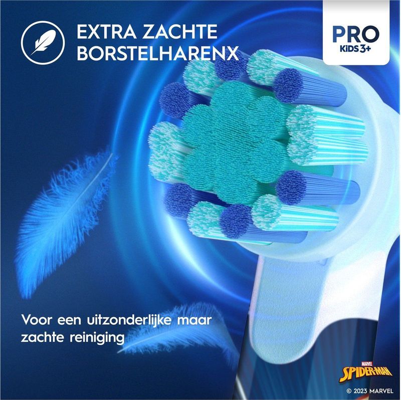 Oral-B Vitality Pro Kids - Elektrische Tandenborstel - Spiderman - Met Reisetui