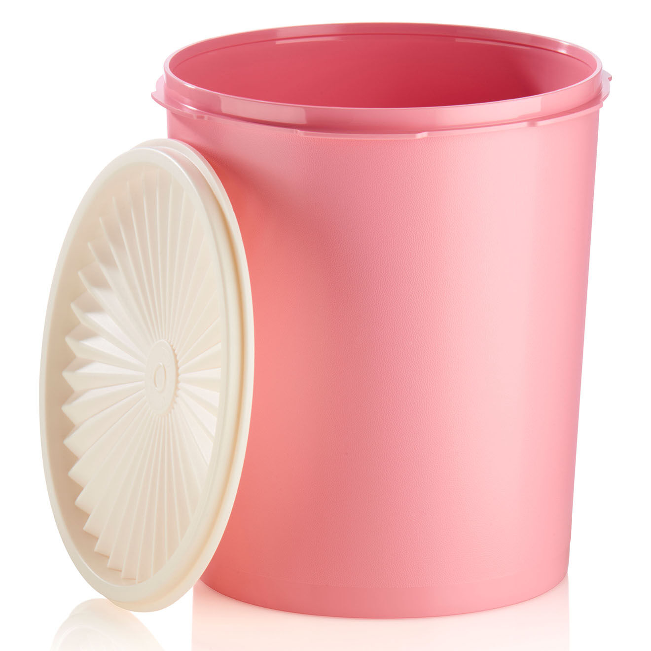 Tupperware Boite à biscuits avec couvercle rose foncé/couvercle soleil blanc - 2.8L