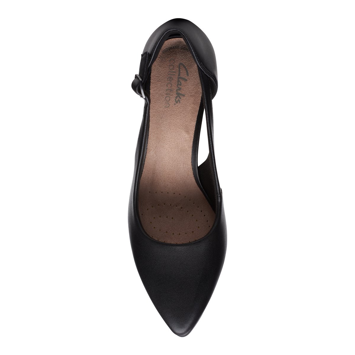 CLARKS-Kataleynarae-Chaussure à talon haut - Talon aiguille - Noir/Noir