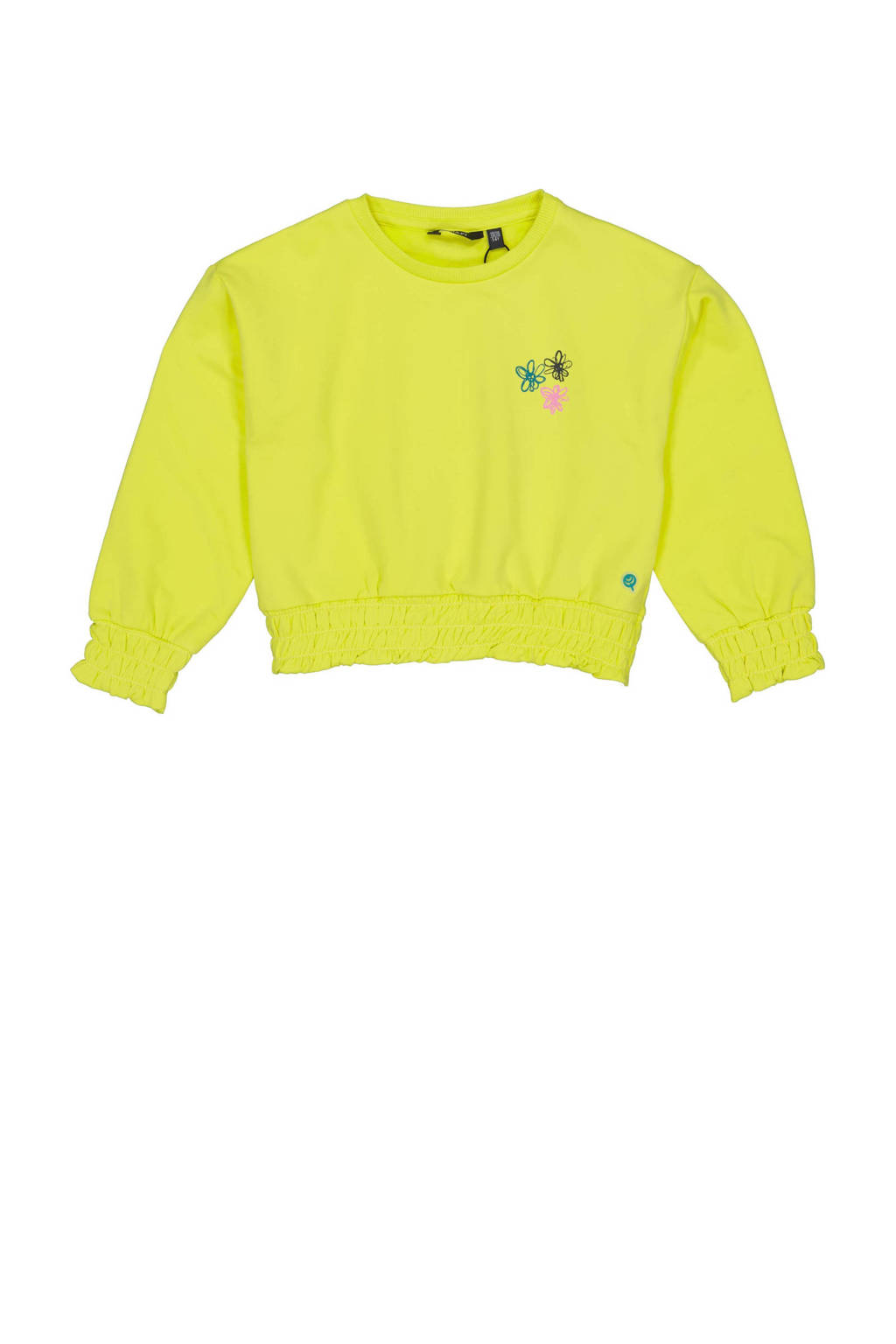 Quapi sweater DEWI fluor geel