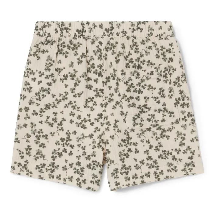 garbo&friends Short Trèfles Mousseline de Coton | Ecru