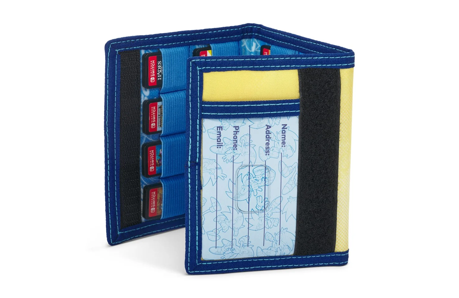 POWERA Trifold Game Card Wallet - Sonic Kick /Nintendo Switch