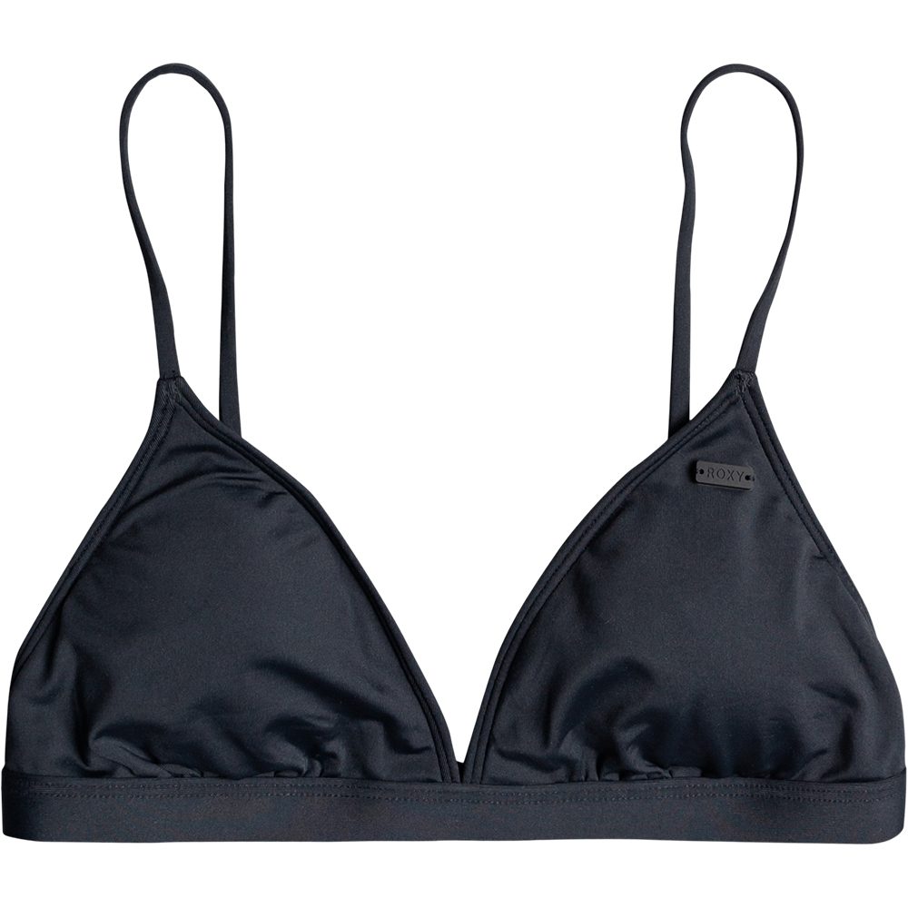 Roxy Beach Classics Triangle Bikini Top Damen anthrazit