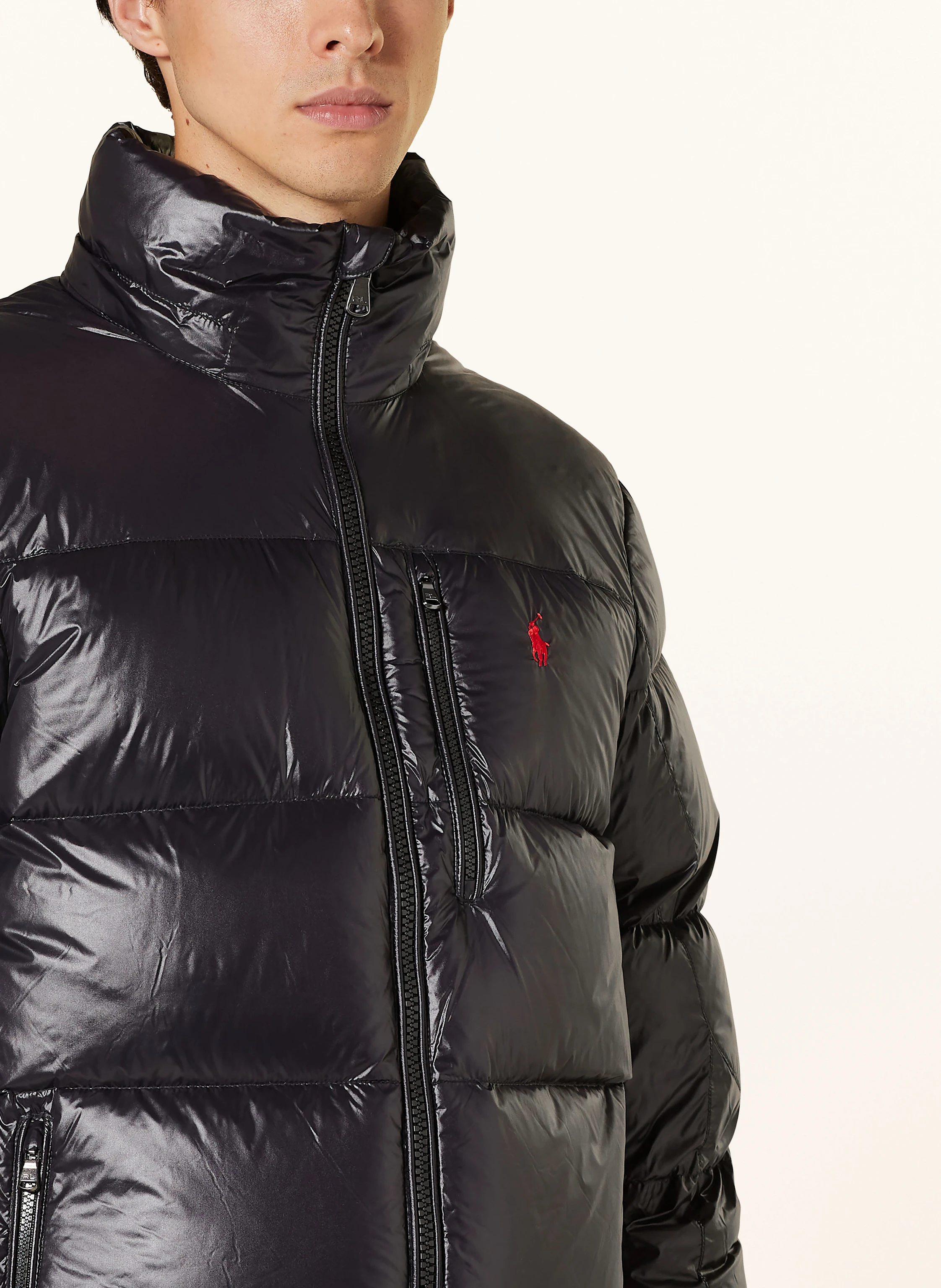 POLO RALPH LAUREN Daunenjacke mit abnehmbarer Kapuze