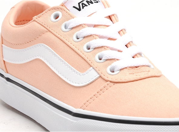 Vans basses femme ward canvas wm orange