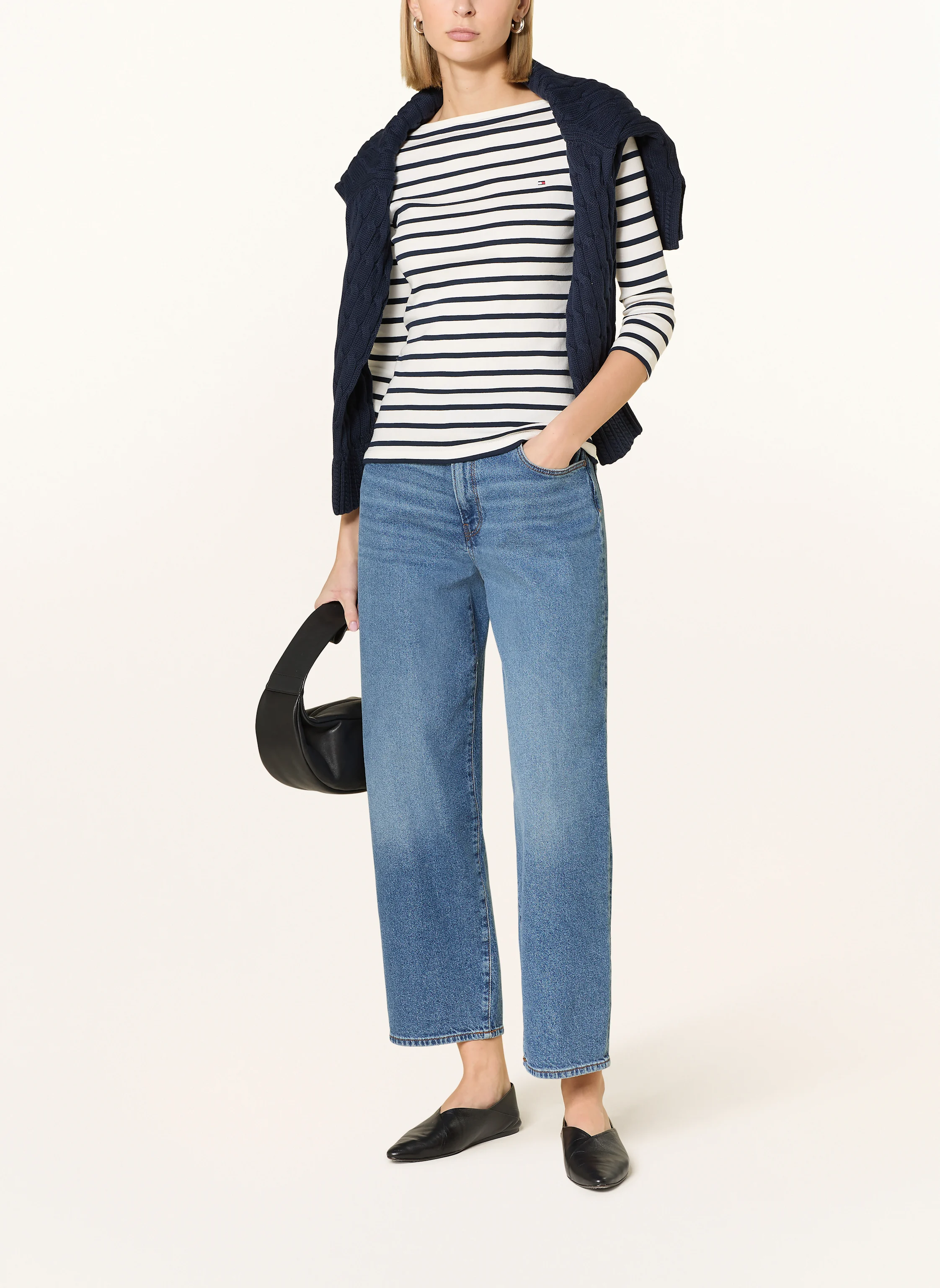 TOMMY HILFIGER Shirt mit 3/4-Arm