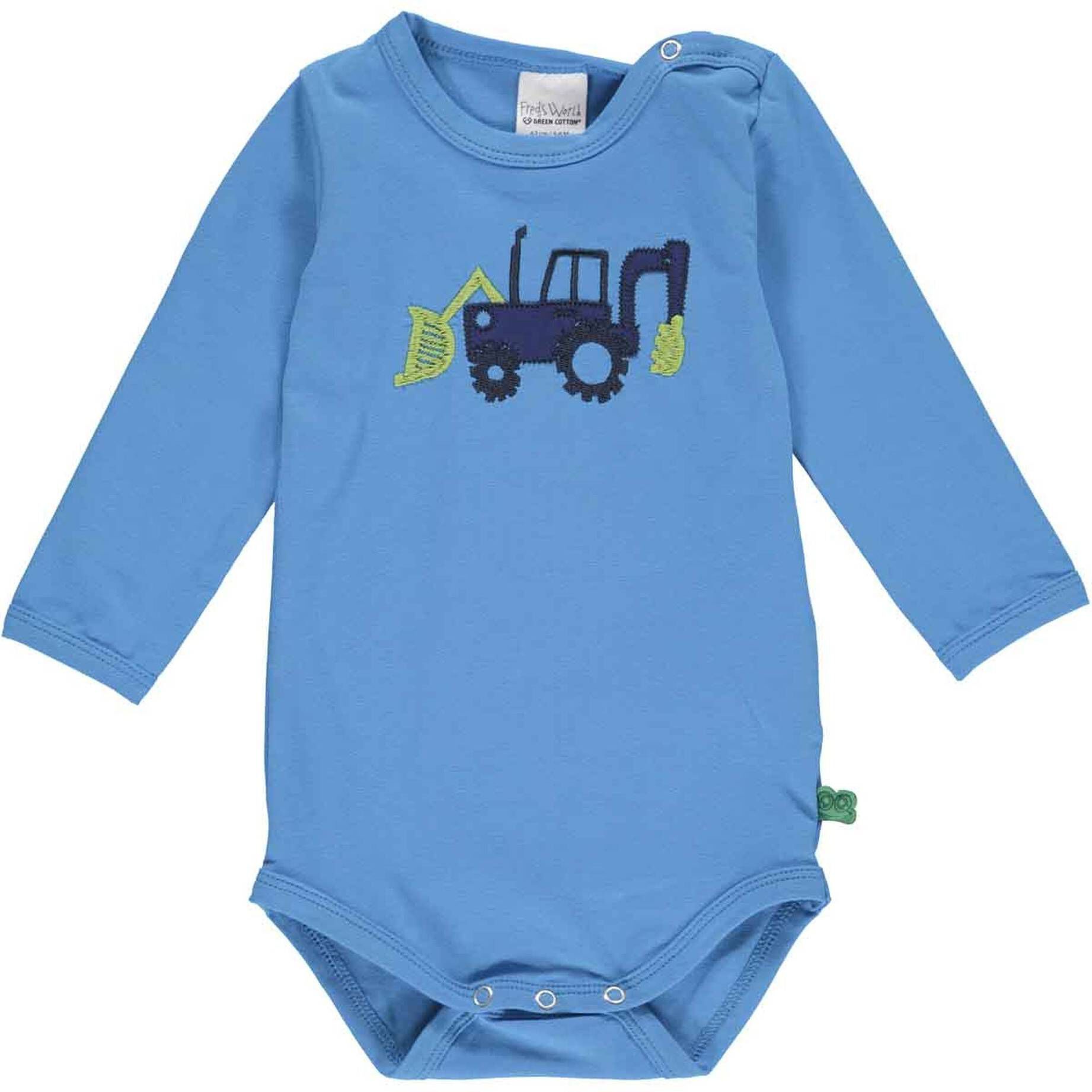 Fred's World by Green Cotton| Jungen Langarmbody