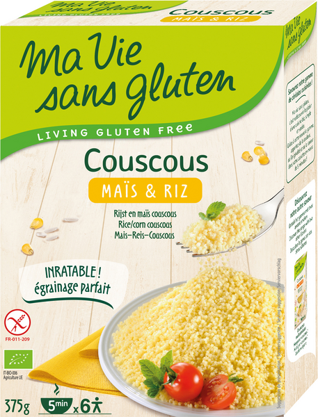 Ma Vie Sans Gluten Couscous aus Mais und Reis Btl 350 g