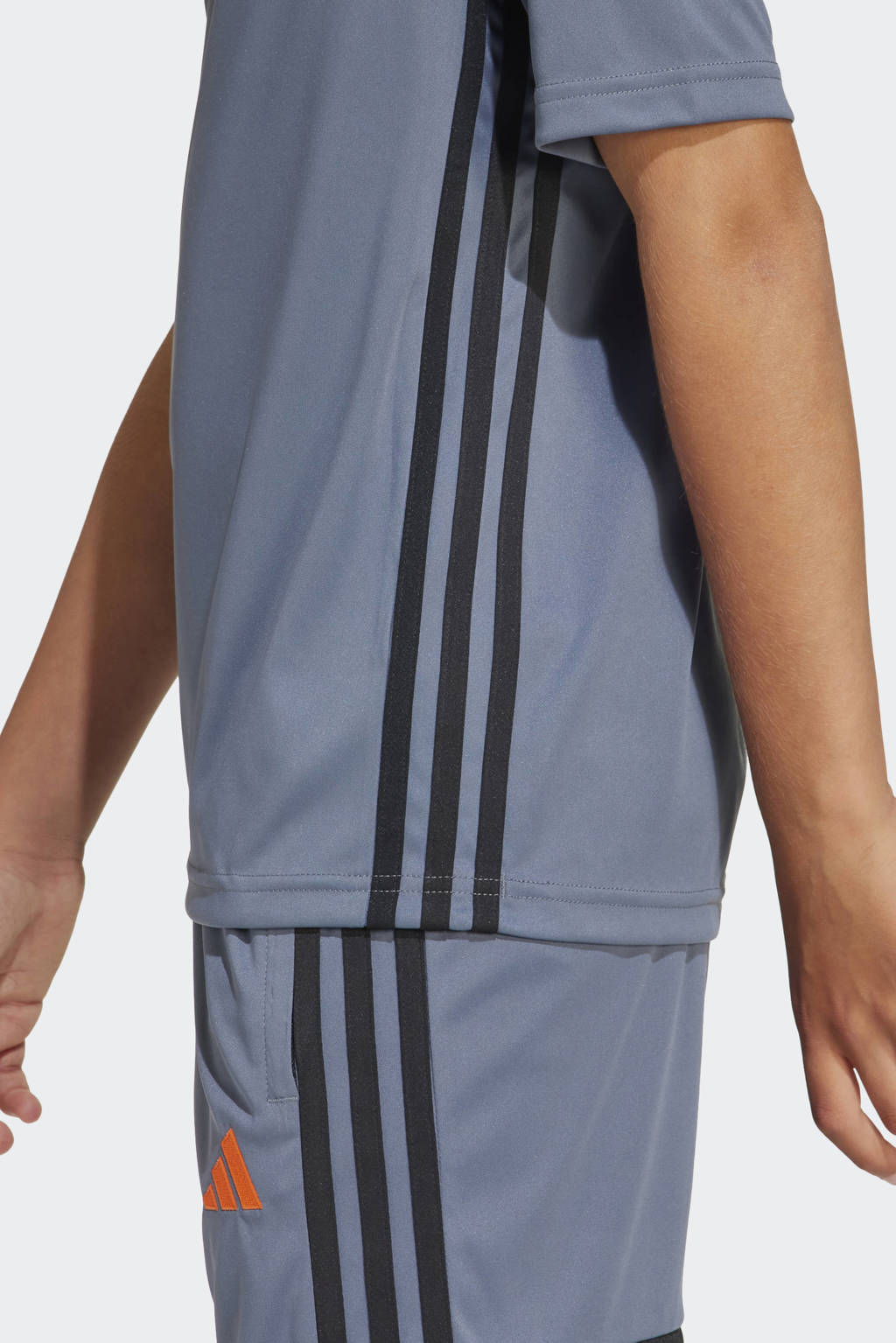adidas voetbalshirt Tiro 25 Essentials antraciet/oranje