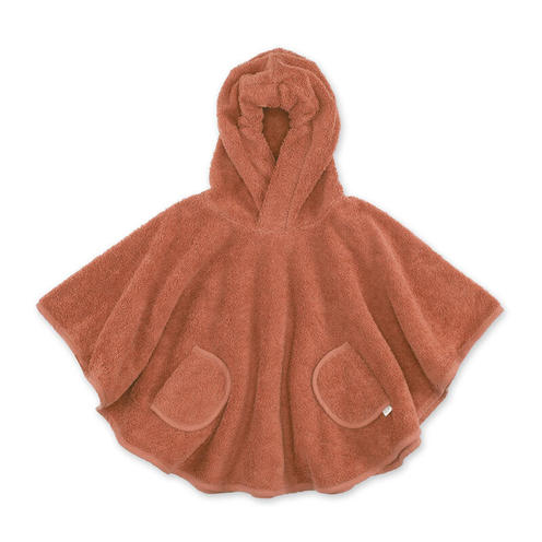 Poncho de Bain 9-36M Terracotta - BEMINI