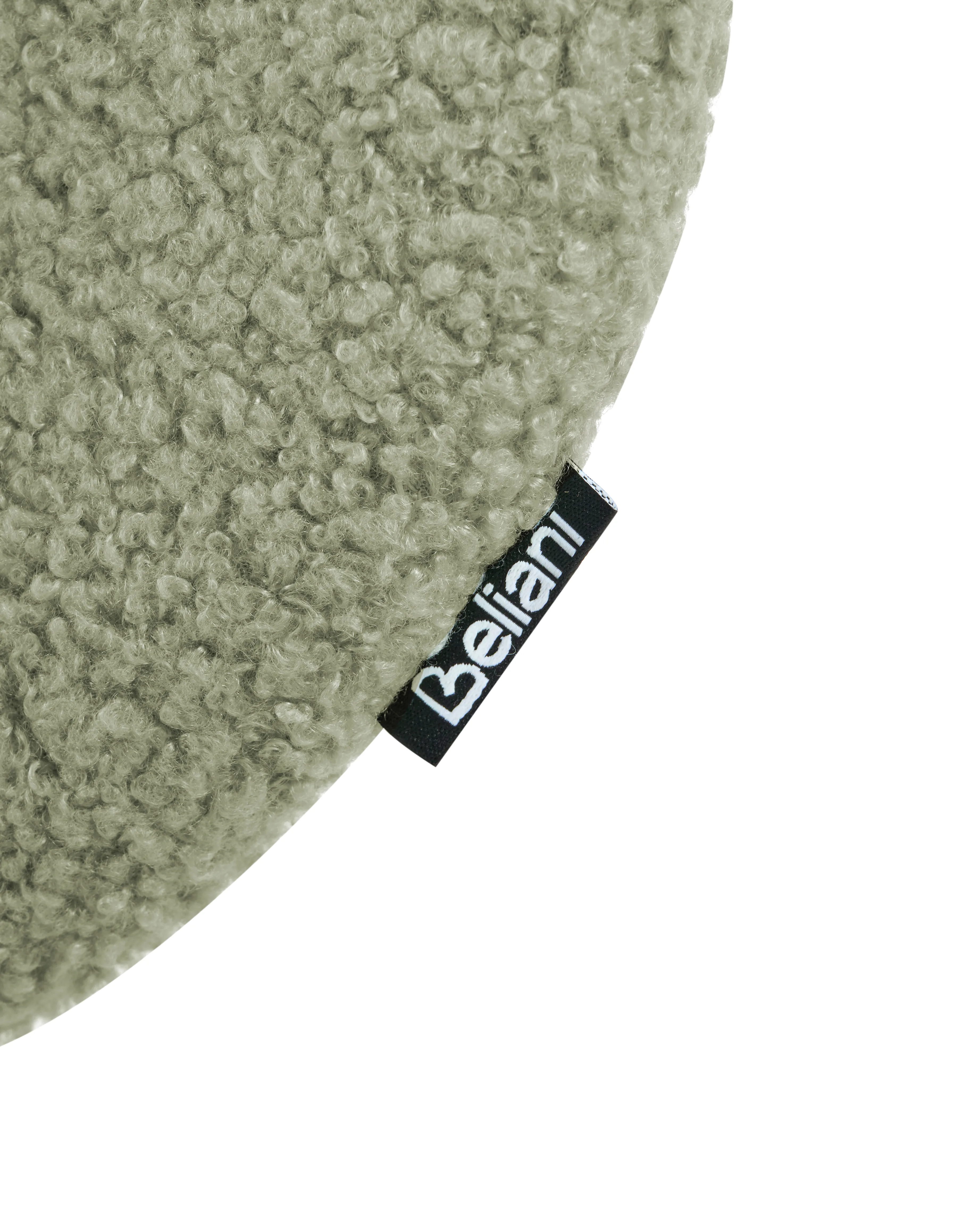 Set van 2 barstoelen LUANA Bouclé Lichtgroen