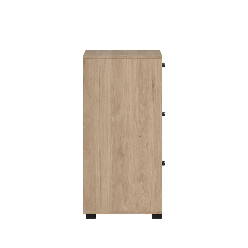 Hioshop Sofia ladekast 3 lades eikdecor