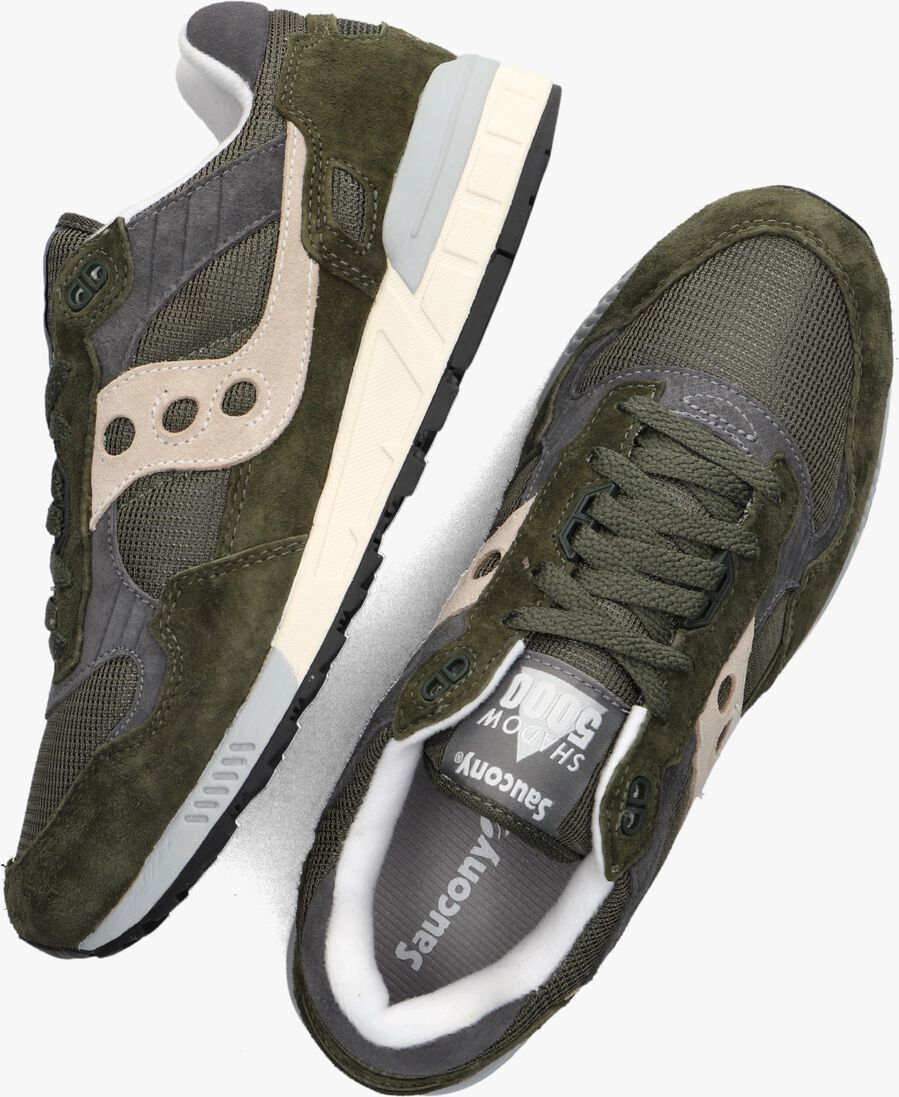 SAUCONY groene saucony lage sneakers shadow 5000 w