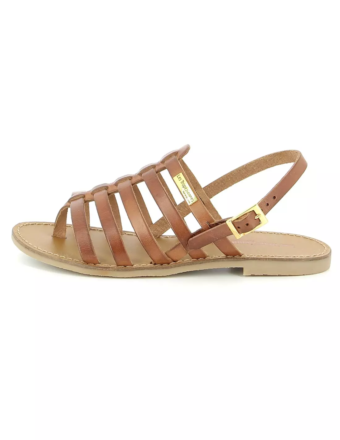 LES TROPEZIENNES HERILO - Sandales & nu-pieds Tan