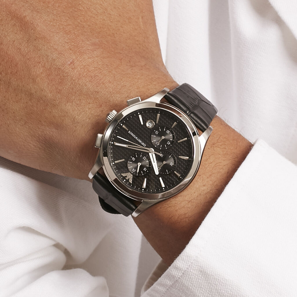 Montre Emporio Armani Noir