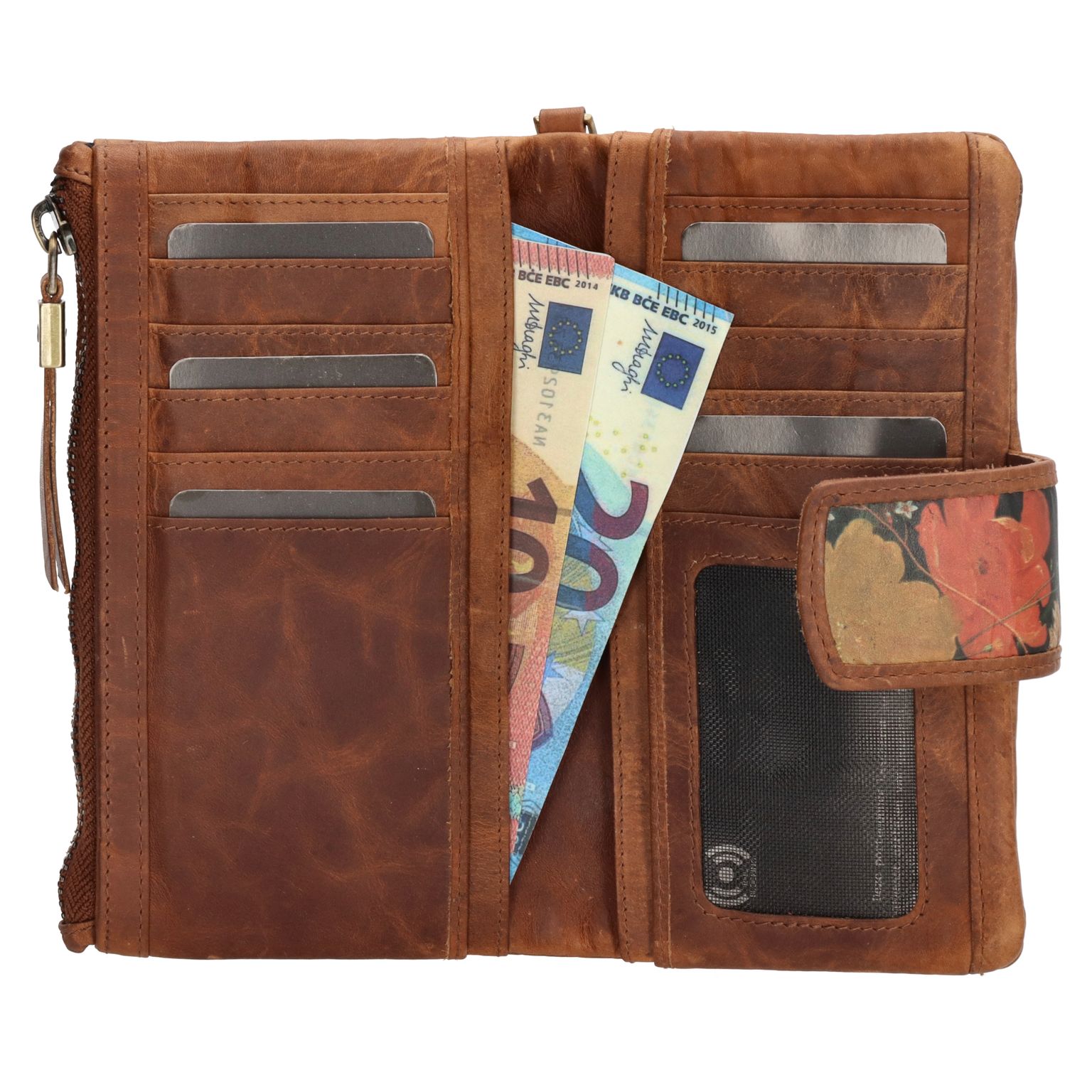 Micmacbags Masterpiece Portemonnee Cognac