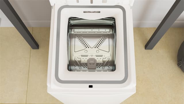 Whirlpool vaskemaskine TDLR6040SEU/N (topbetjent 6 kg)