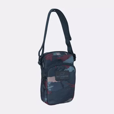 Beckmann Schultertasche Crossbodybag Sport, Blue Brush