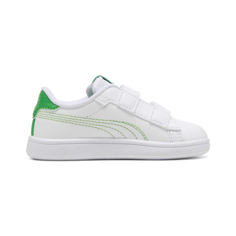 Køb Puma White-Green Fruit-Vibrant Blue Puma Smash 3.0 Dino V Inf